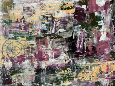 Malerei mit dem Titel "Abstract #1" von Olga Zhulimova, Original-Kunstwerk, Acryl Auf Karton montiert