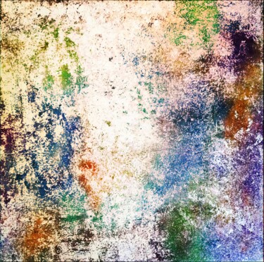 Arts numériques intitulée "Débâcle aquarelle" par Lidevi, Œuvre d'art originale, Travail numérique 2D
