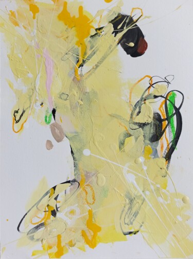 Happy With You II Painting titled "Happy With You II" by Tetiana Mokrik, Original Artwork, Acrylic
