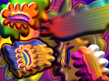 数字艺术 标题为“5G Waves Absorbed b…” 由Blamemrken, 原创艺术品, 2D数字工作