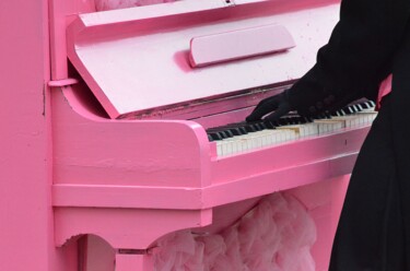 摄影 标题为“Pink piano” 由Emmanuel Jahan, 原创艺术品, 数码摄影