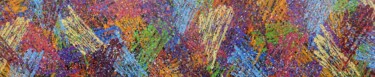Peinture intitulée "Multi Tags" par Richard Mirando (Seen), Œuvre d'art originale, Acrylique Monté sur Châssis en bois