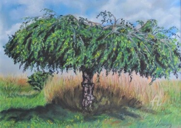 Baum des Lebens... 图画 标题为“Baum des Lebens...” 由Natalia Jelusic, 原创艺术品, 粉彩
