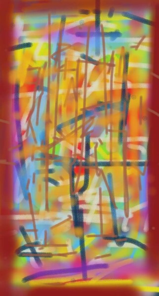 Digital Arts titled "LesCouleurs" by Milao Chewithllipta, Original Artwork, Digital Painting