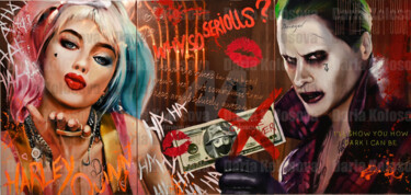 绘画 标题为“Joker (triptych)” 由Daria Kolosova, 原创艺术品, 油