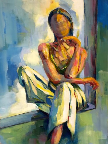 "Pensées" başlıklı Tablo Charles Tapiero tarafından, Orijinal sanat, Akrilik