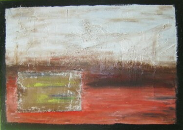 Painting titled "ROSSO NEL DESERTO" by Alfredo Troilo, Original Artwork, Acrylic