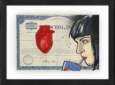 Painting titled "Medcom" by Cobo, Original Artwork, Acrylic
