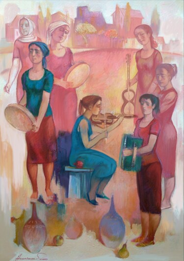 "Musicians" başlıklı Resim Azeriman tarafından, Orijinal sanat, Dijital Resim