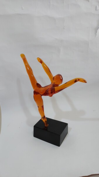 Nude female donna sculpture "Ballet dancer" Skulptur mit dem Titel "Nude female donna s…" von Ricardo Navarro, Original-Kunstwerk, Harz