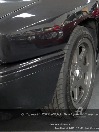 Authentic traditional DARK Maserati Ghibli 90s 2020S reflect Photography titled "Authentic tradition…" by Cédric Hajiji, Original Artwork, Digital Photography