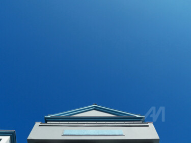 Authentic frenchy first floor roof design under clear blue c Photography titled "Authentic frenchy f…" by Cédric Hajiji, Original Artwork, Manipulated Photography