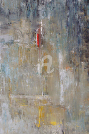 Peinture intitulée "Rythme et espace, I…" par Nelly Carnet, Œuvre d'art originale, Acrylique Monté sur Châssis en bois