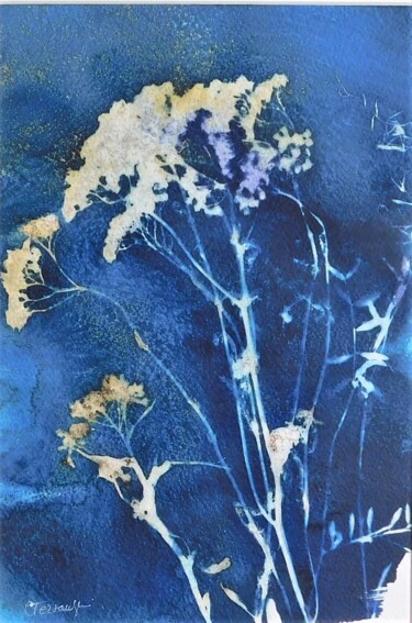 印花与版画 标题为“21 x 30_VEGETAL 43” 由Cornelia Tersanszki, 原创艺术品, 光绘摄影 安装在纸板上