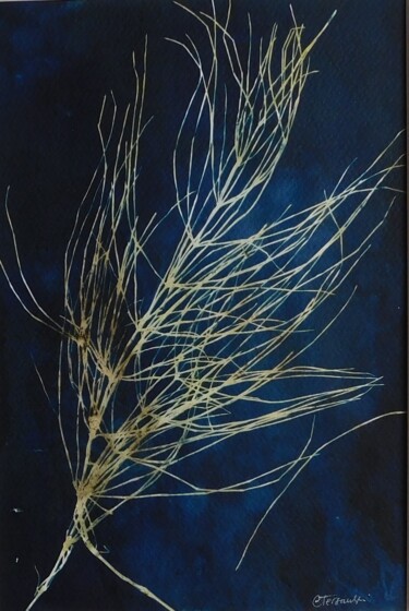 印花与版画 标题为“21 x 30_VEGETAL 50” 由Cornelia Tersanszki, 原创艺术品, 光绘摄影 安装在纸板上