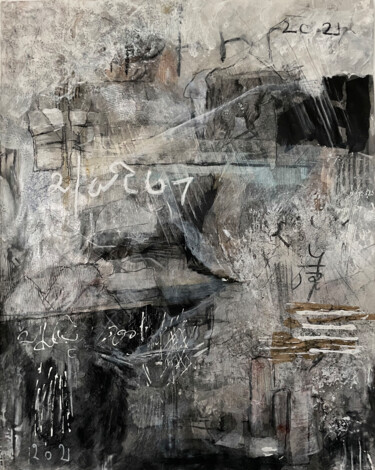 Painting titled "Sikrag" by Anne-Michelle Vrillet (Mina), Original Artwork, Acrylic