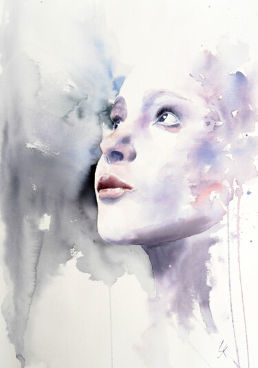 제목이 "***Florence***"인 미술작품 Yuriy Kraft로, 원작, 수채화