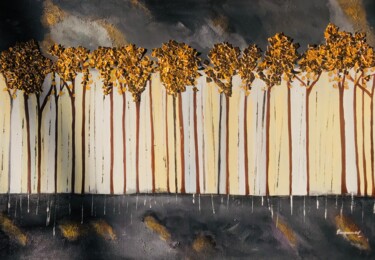 Schilderij getiteld "[Hamiast] Alive - B…" door Sharmene Yousuf (Meneartiste), Origineel Kunstwerk, Olie Gemonteerd op Houte…