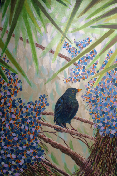 Bird. Spotless Starling's Feast "Bird. Spotless Star…" başlıklı Tablo Mariya Smirnova tarafından, Orijinal sanat, Petrol