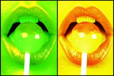 Photographie intitulée "Sucette..." par Cyril Comtat, Œuvre d'art originale, Photographie numérique