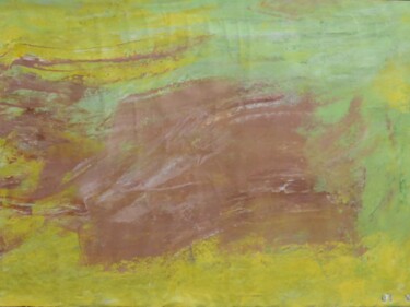 Peinture intitulée "Un assez doux paysa…" par Odilon Talbot, Œuvre d'art originale, Acrylique
