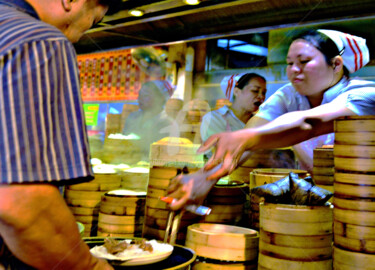 Photography titled "China - Serving Chi…" by Clement Tsang, Original Artwork, Digital Photography