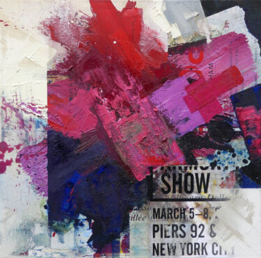 「Armory Show NYC」というタイトルの絵画 Peter Vahlefeldによって, オリジナルのアートワーク, オイル