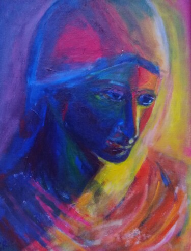 Contemplation Painting titled "Contemplation" by Simon Ralfe, Original Artwork, Acrylic