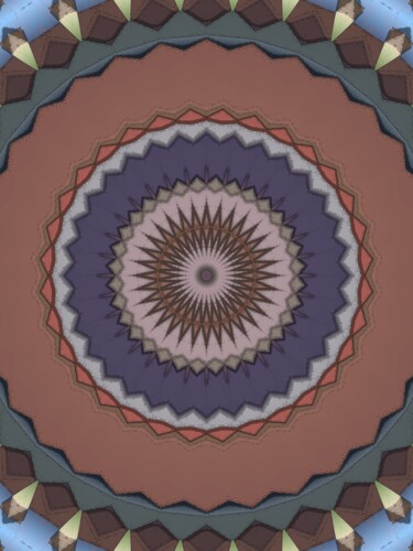 Digital Arts titled "Colorful pattern ba…" by Abraham Addy, Original Artwork, Digital Painting