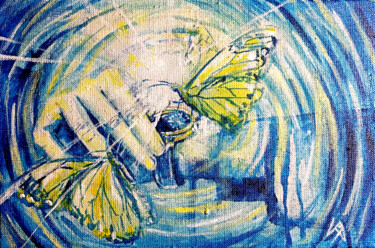 The Value Of Time. Part 2 Painting titled "The Value Of Time.…" by Veronika Chernyshkova, Original Artwork, Acrylic