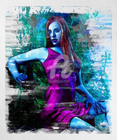Digital Arts με τίτλο "My art 927 Tv Show…" από Leonardo Lillian, Αυθεντικά έργα τέχνης, Ψηφιακή ζωγραφική