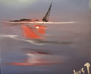 Peinture intitulée "Emotion of this day" par Pascal Jung, Œuvre d'art originale, Huile