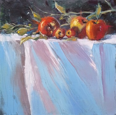 Ζωγραφική με τίτλο ""August", oil on ca…" από Виктория Кернер, Αυθεντικά έργα τέχνης, Λάδι