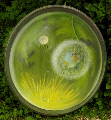 Planète paraboles en pissenlits