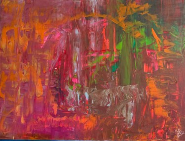 Peinture intitulée "Futur past News" par Emdiart, Œuvre d'art originale, Acrylique Monté sur Châssis en bois