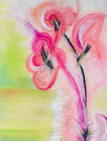 图画 标题为“Le Printemps #01” 由Mylène Gandon, 原创艺术品, 粉彩