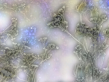 Arts numériques intitulée "Heures sombres dans…" par Michel Guillaumeau, Œuvre d'art originale, Peinture numérique