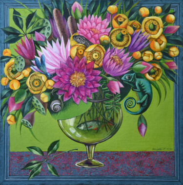 Parallel World Painting titled "Parallel World" by Elena Shichko, Original Artwork, Oil