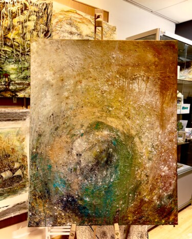 Malerei mit dem Titel "Sunshine" von Isabel Ferrer, Original-Kunstwerk, Acryl