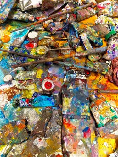 Φωτογραφία με τίτλο "Im Atelier" από Oliver Steiner, Αυθεντικά έργα τέχνης, Ψηφιακή φωτογραφία