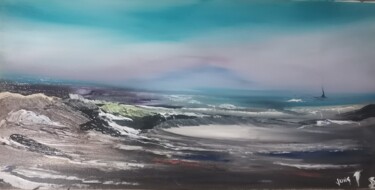 Pintura titulada "Emotion today #15" por Pascal Jung, Obra de arte original, Oleo