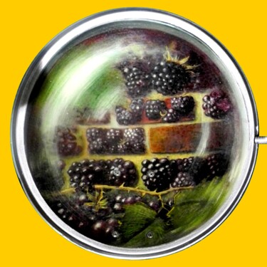 Framboises noires sur mes paraboles