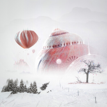 数字艺术 标题为“Treibhaus” 由Frank Melech, 原创艺术品, 数码摄影