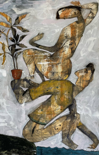 Painting titled "Our Summer Place ll" by Ilya Volykhine, Original Artwork, Oil