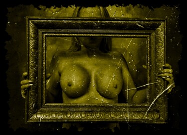 Photographie intitulée "La femme un tableau…" par Gaudi .C, Œuvre d'art originale, Photographie numérique