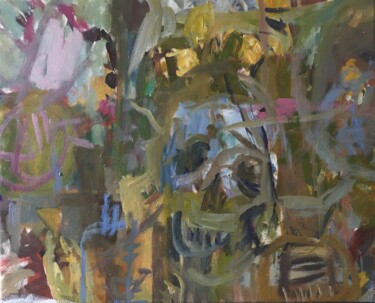 Peinture intitulée "Le repos des vents." par Olga Richir, Œuvre d'art originale, Huile