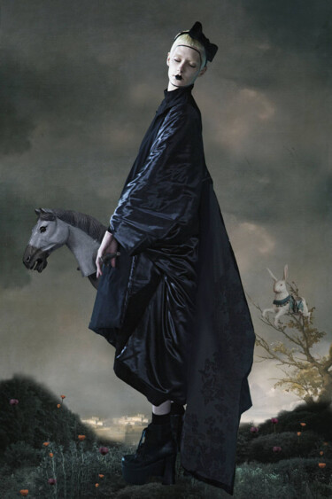 绘画 标题为“rider in the storm” 由Igor Skaletsky, 原创艺术品, 丙烯