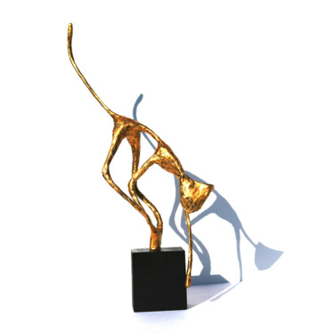 Escultura intitulada "Sculpture de chat l…" por Vanessa Renoux, Obras de arte originais, Papel