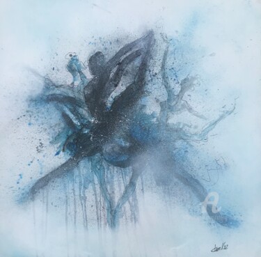 Bouquet d’arabesques 绘画 标题为“Bouquet d’arabesques” 由Claire Morand, 原创艺术品, 丙烯