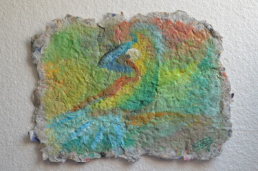 Le messager d'espoir Peinture intitulée "Le messager d'espoir" par Alicia Vermant Nesztler, Œuvre d'art originale, Acrylique